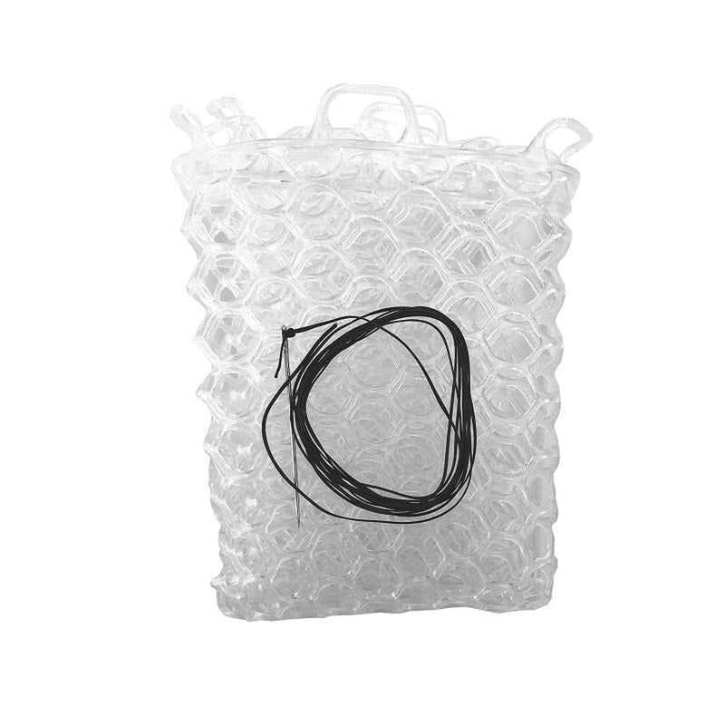 fishpond 12.5" Nomad Replacement Fishing Net Bag â€“ Clear | Fits Nomad Native and Canyon Nets | Rubber Fishing Net Replacement Netting - Image 1